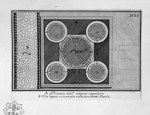 Via Appia, Grab in Albano Laziale von Giovanni Battista Piranesi